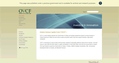 Desktop Screenshot of ovcf.com